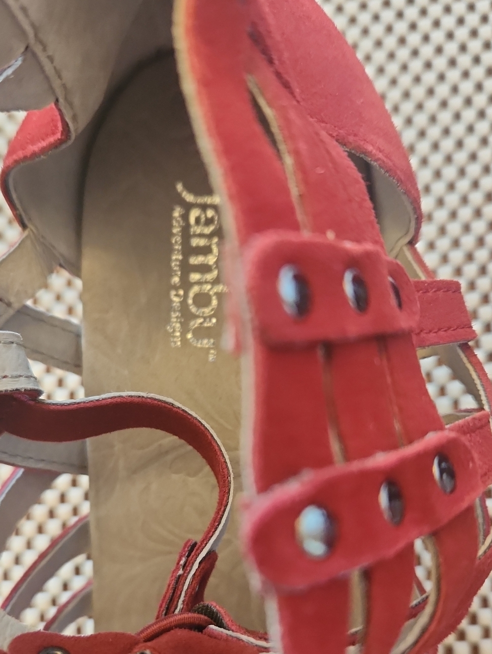 Jambu Red Multi-Strap Gladiator Sandals for Women - Picture 2 of 6